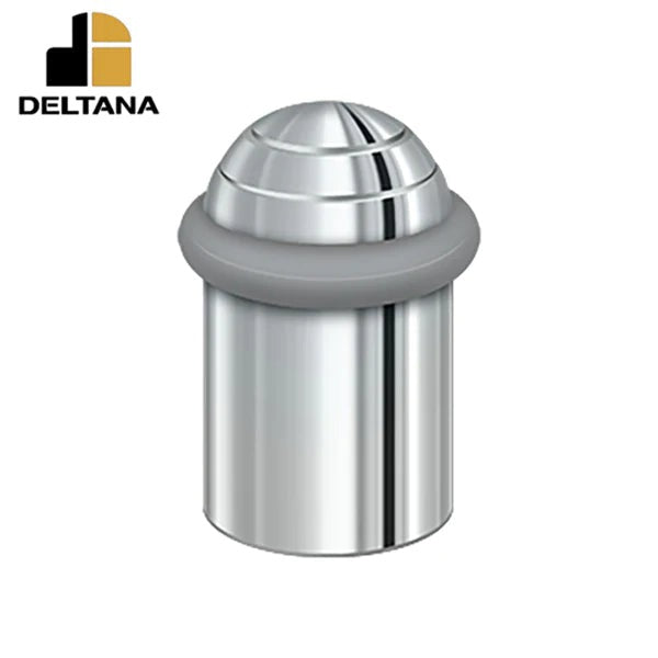 Deltana - Round universal Floor Bumper Dome Cap 2-1/8" - Solid Brass - Optional Finish