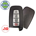 10 x 2002-2006 Mitsubishi Endeavor Eclipse / 3-Button Keyless Entry Remote / PN: MR587982 / OUCG8D-525M-A (OEM Recase)