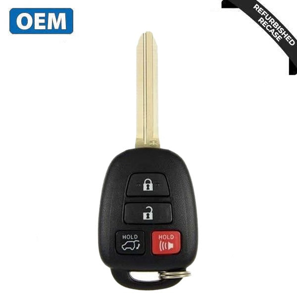 2013-2018 Toyota RAV4 / 4-Button Remote Head Key / PN: 89070-42830 / HYQ12BDM / H Chip (OEM Recase)