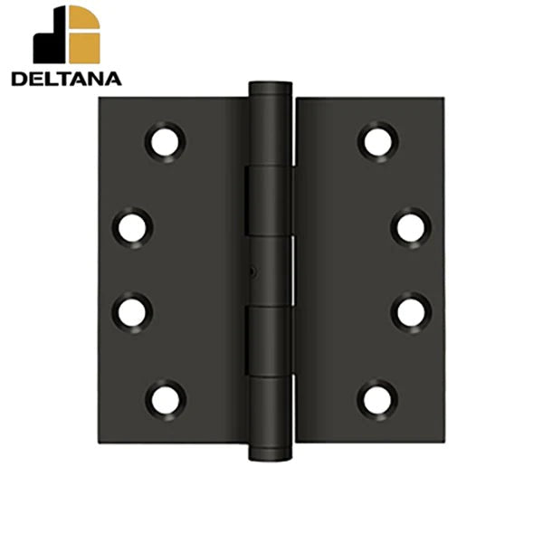 Deltana - 4" x 4" Square Hinges - 0.129 Thickness - Optional Finish