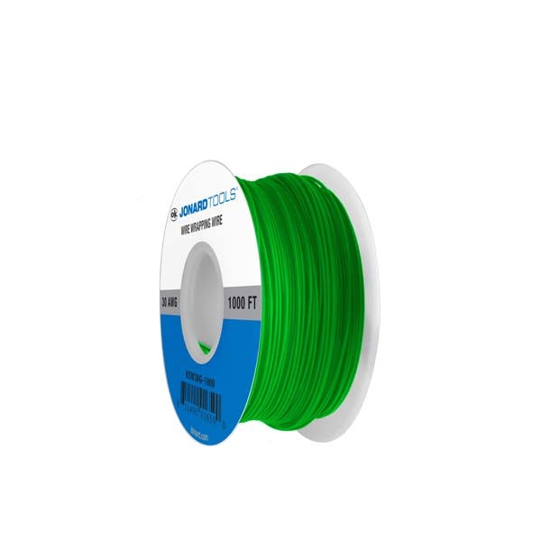 Jonard Tools - 30 AWG Kynar Wire CSW - Low Strip Force - Optional Finish - 1000 ft