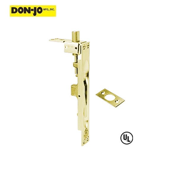 Don-Jo - 1557 - Flush Bolt - 6-3/4" Length - 1" Width - Optional Finish