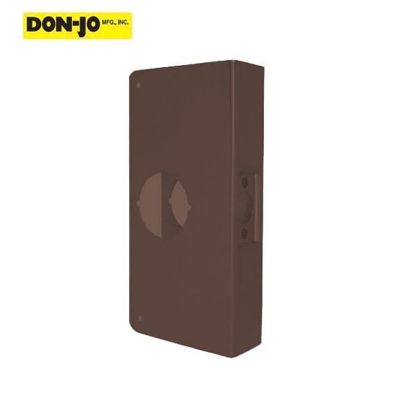 Don-Jo - 3 CW - Wrap Around - 9" Height - 2-3/4" Backset - Optional Finish