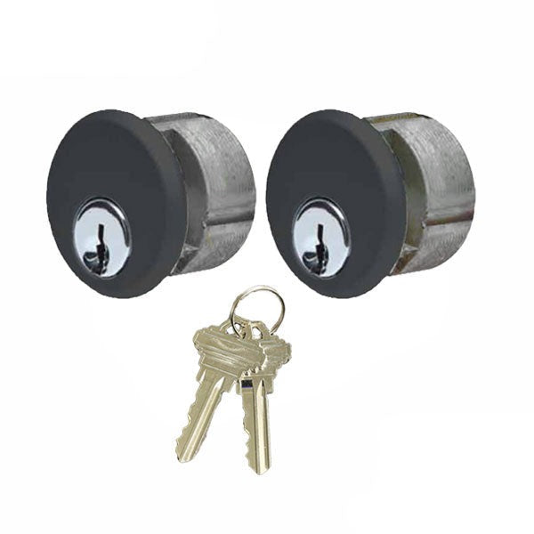 Ilco - Keyed Mortise - Schlage C Keyway - AR Cam - Zinc - KA2 - DU - Dark Bronze