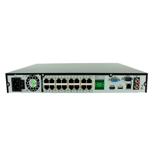 Dahua / 16 Channel / 8MP / NVR / 2 SATA / 6TB HDD / DH-N42C3P6