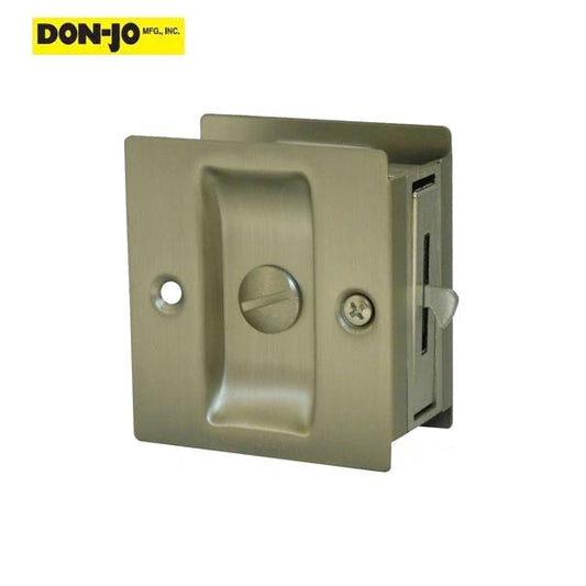 Don-Jo - PDL 101 - Pocket Door Lock - 2-1/2" Width - Optional Finish