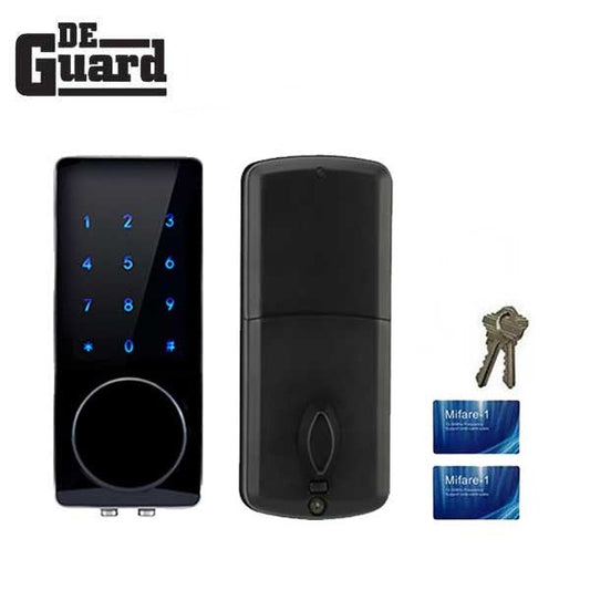 Premium Electronic Touchscreen Deadbolt - Key Override - 13.56MHz RFID - Oil Rubbed Bronze
