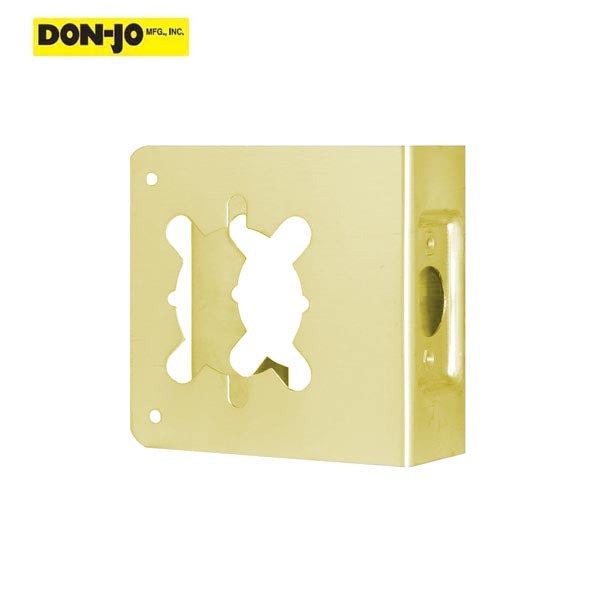 Don-Jo - 81 2 CW - Wrap Around - 4-1/2" Height - 2-3/4" Backset - Optional Finish