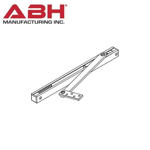 ABH - 4400RA Series Surface Mount, Medium Duty Overhead Holder & Stop, Adjustable - Optional Finish