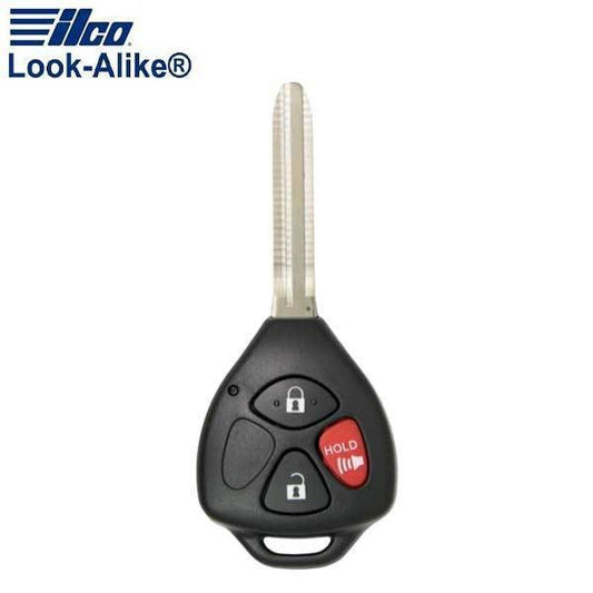 2009-2016 Toyota / 3-Button Remote Head Key / PN: 89070-02640 / GQ4-29T (AFTERMARKET)